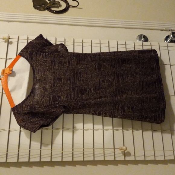 H&M xs black and gold, made in Ukraine top - Picture 4 of 4